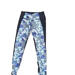 Calia Leggings Carrie Underwood Mid-rise Tulip Hem Mesh Inserts Women's Small